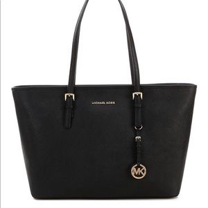 Black Michael Kors tote leather bag